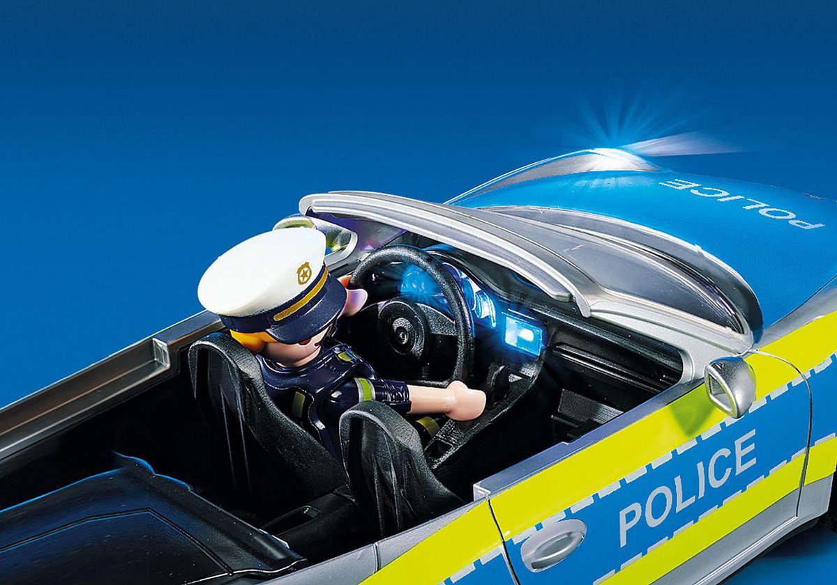 Playmobil 70066 Porsche 911 Carrera 4S Politie - Wit