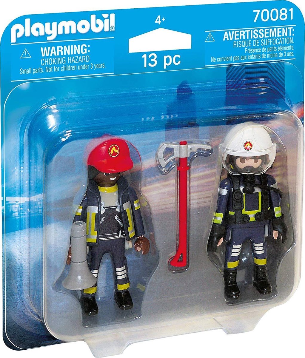 Playmobil 70081 Duopack Brandweerlui