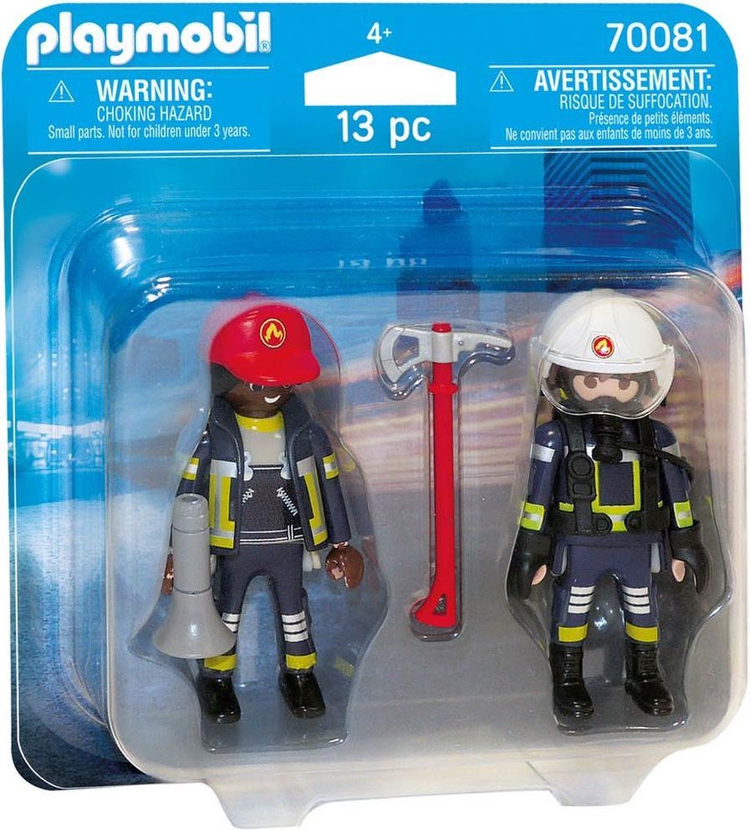 Playmobil 70081 Duopack Brandweerlui