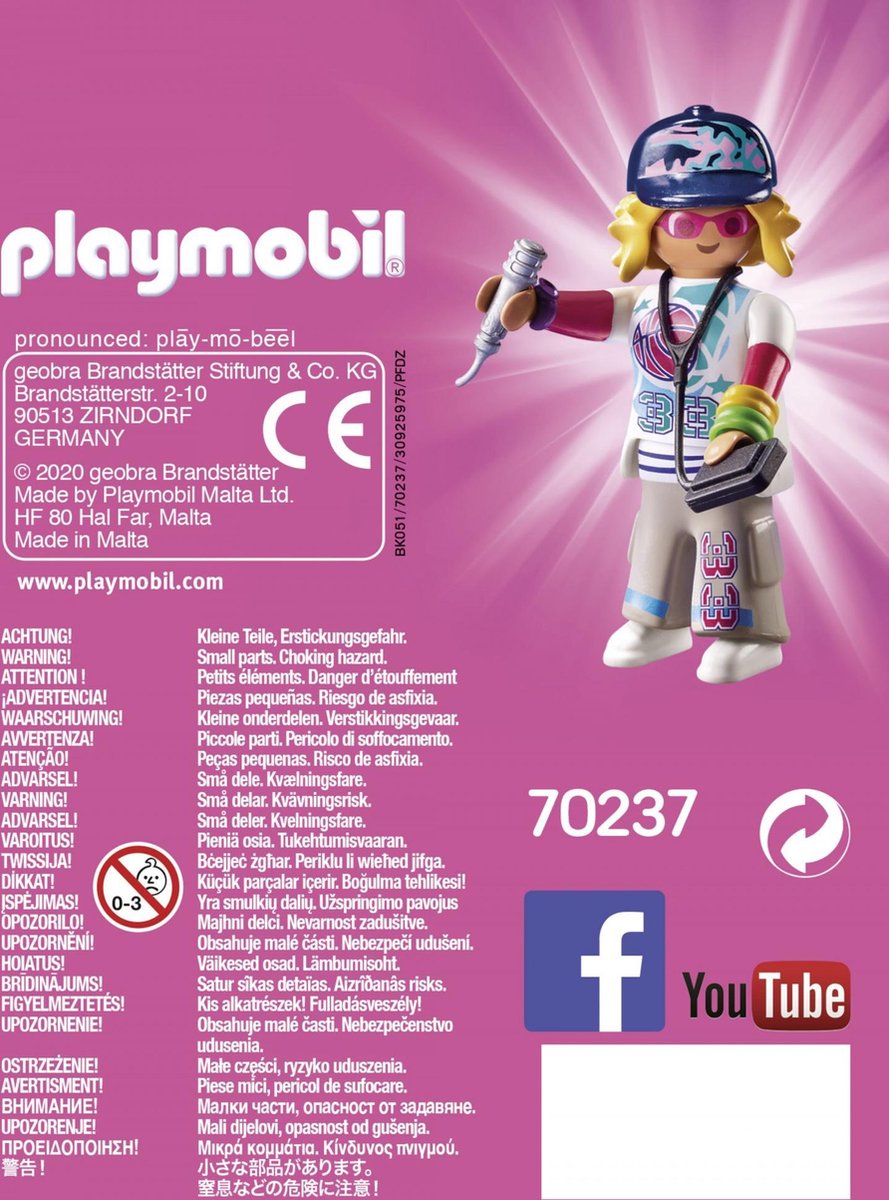Playmobil 70237 Rapper