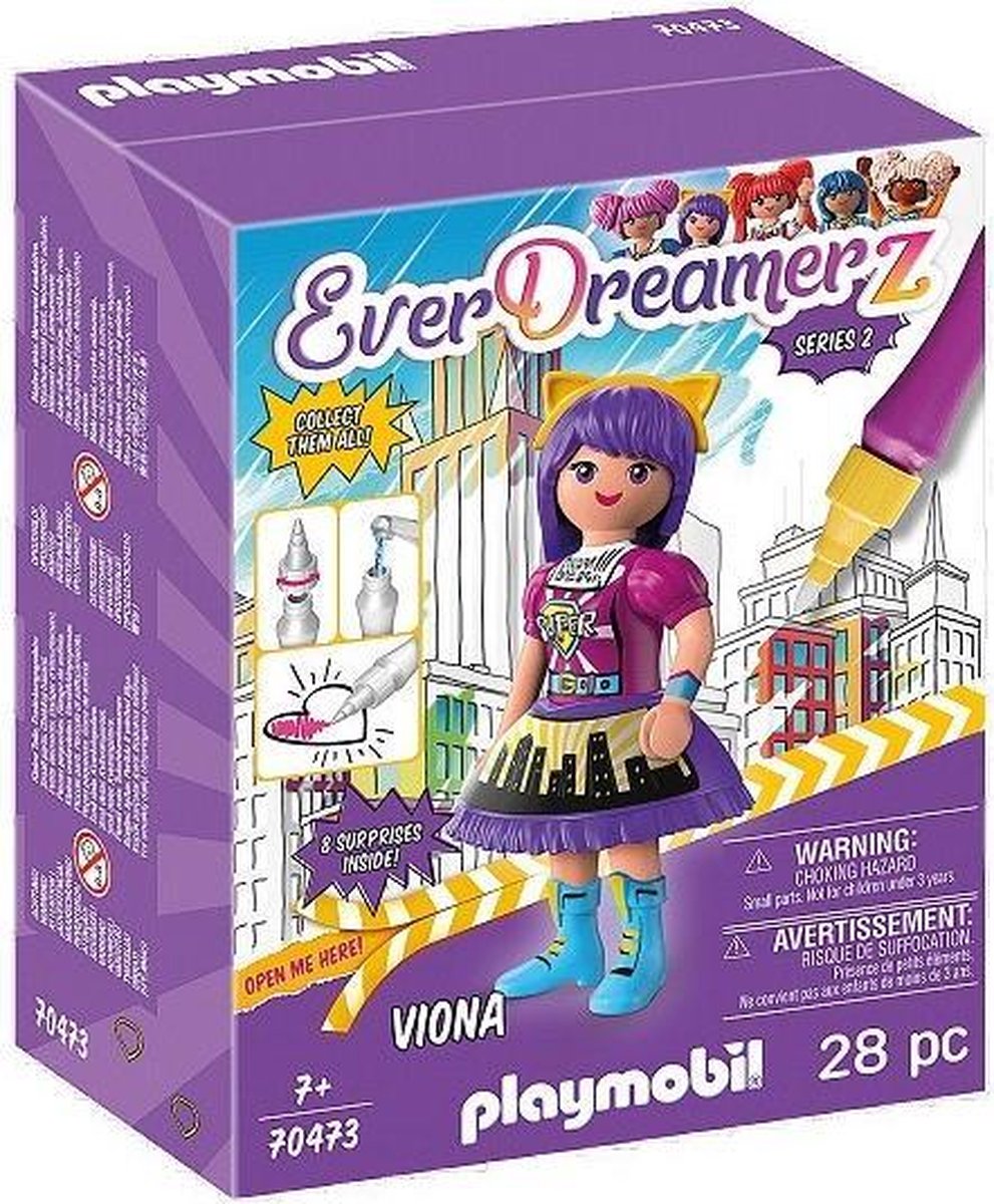 Playmobil 70473 Everdreamerz Comic World Viona - Paars