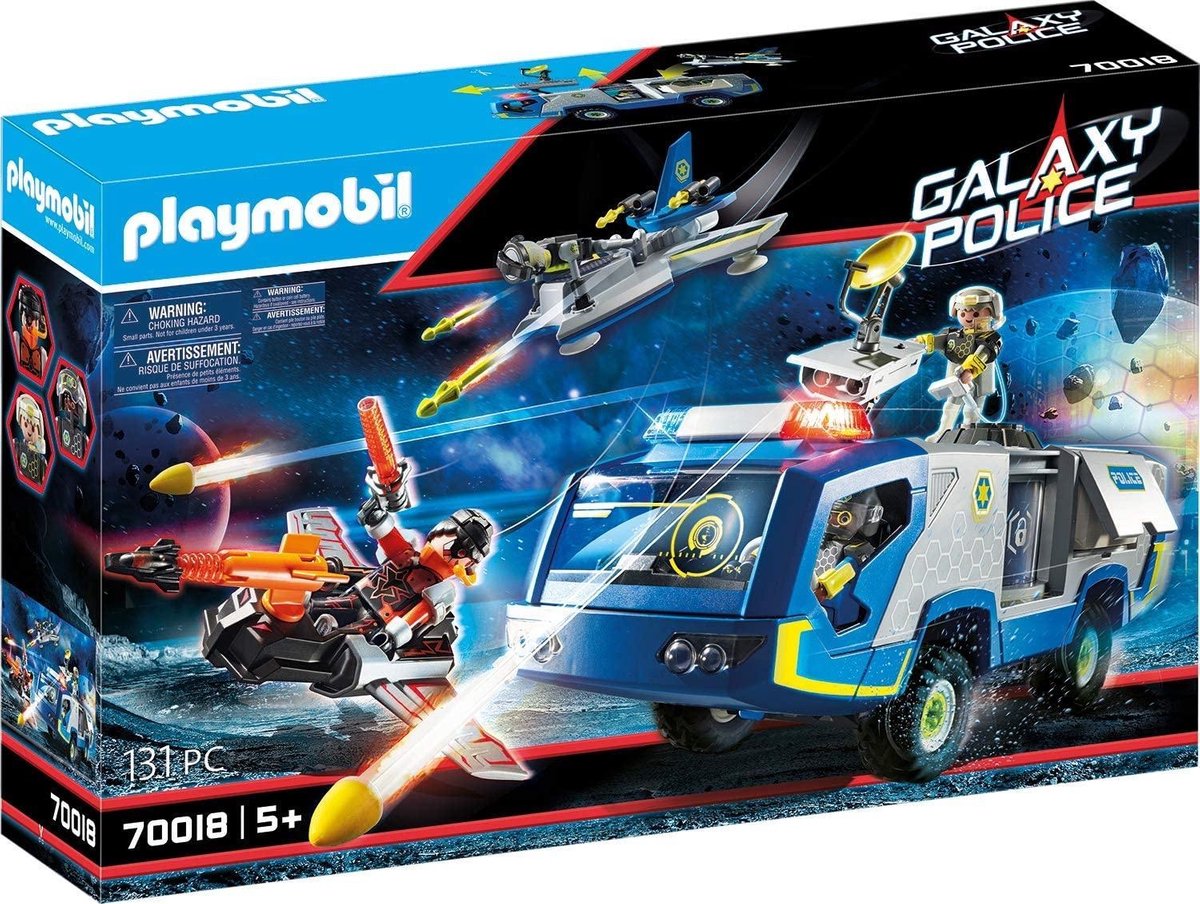 Playmobil 70018 Galaxy Politietruck