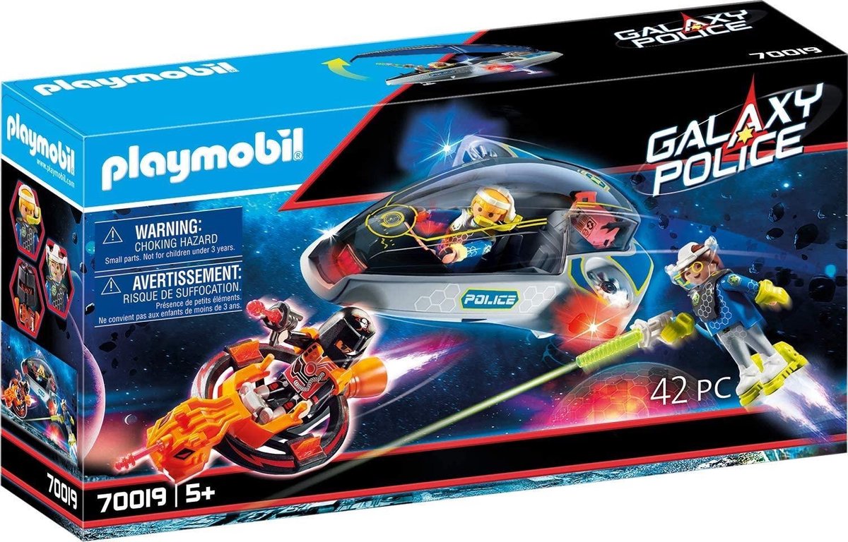 Playmobil 70019 Galaxy Politie Glider