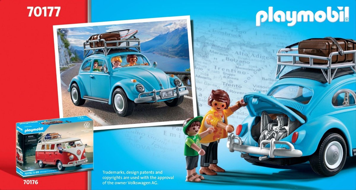 Playmobil 70177 Volkswagen Kever - Blauw