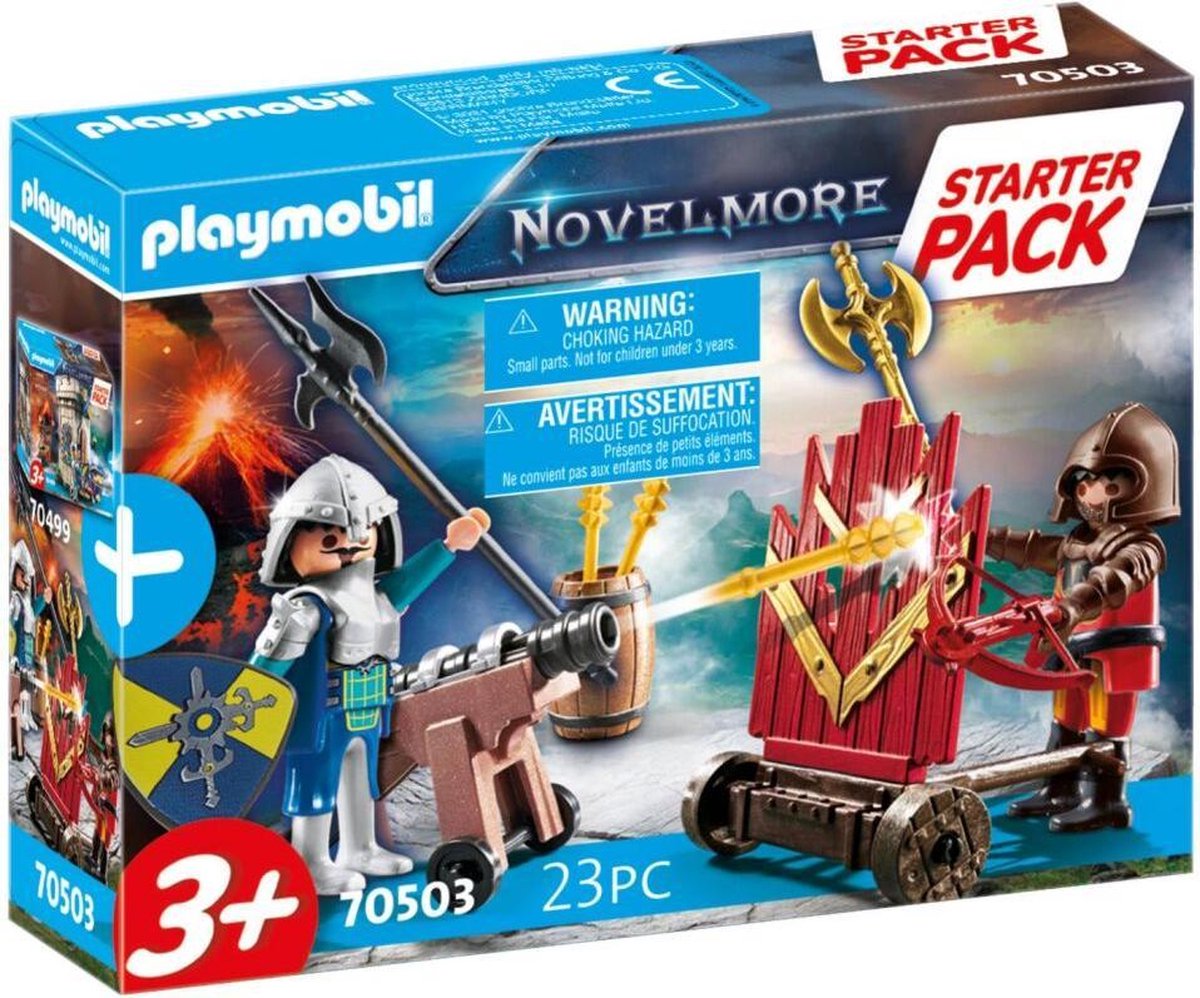 Playmobil 70503 Starterpack Novelmore Uitbreidingsset - Zwart