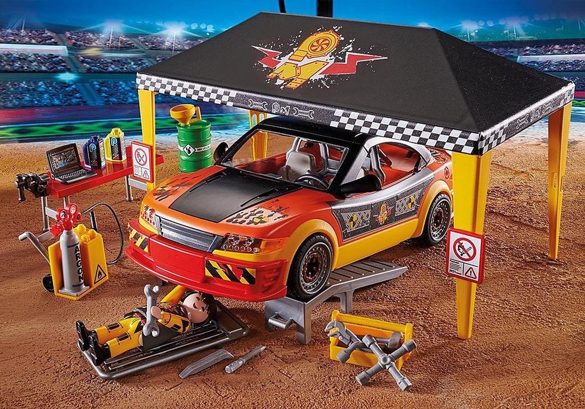 Playmobil 70552 Stuntshow Werkplek Tent