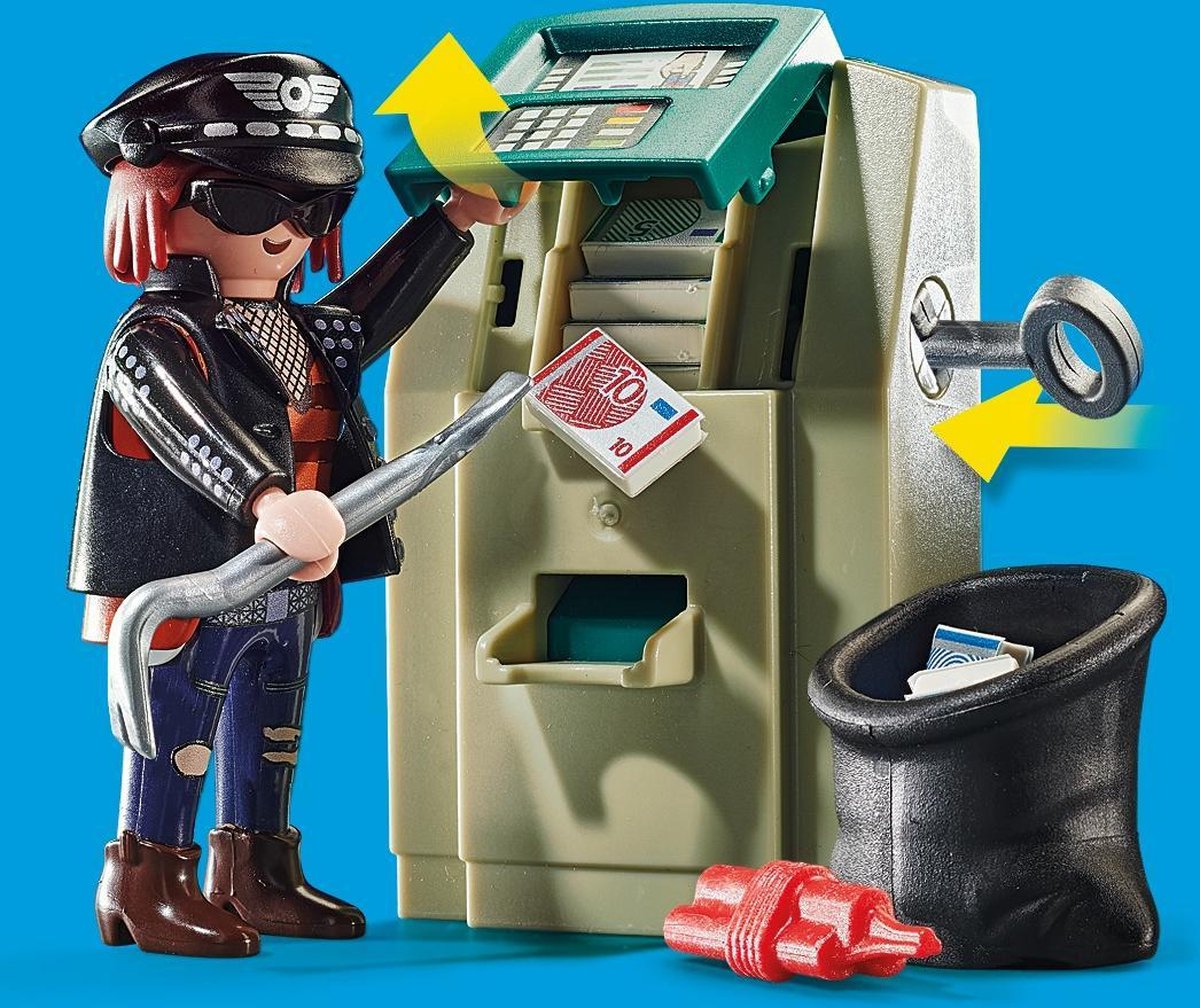 Playmobil 70572 Politiemotor: Achtervolging Van De Geldrover