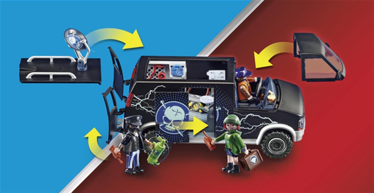 Playmobil 70575 Politiehelikopter: Achtervolging Van Het Vluchtvoertuig