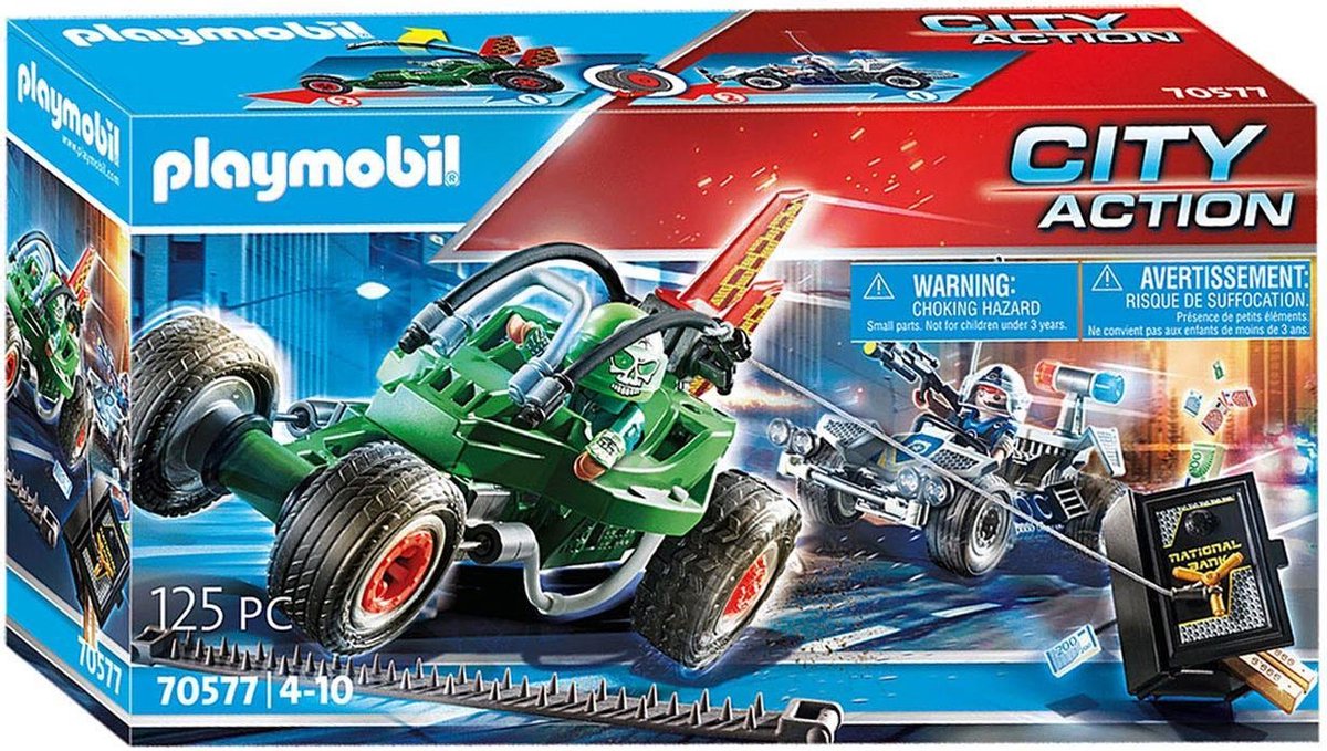 Playmobil 70577 Politiekart: Achtervolging Van De Kluisrover