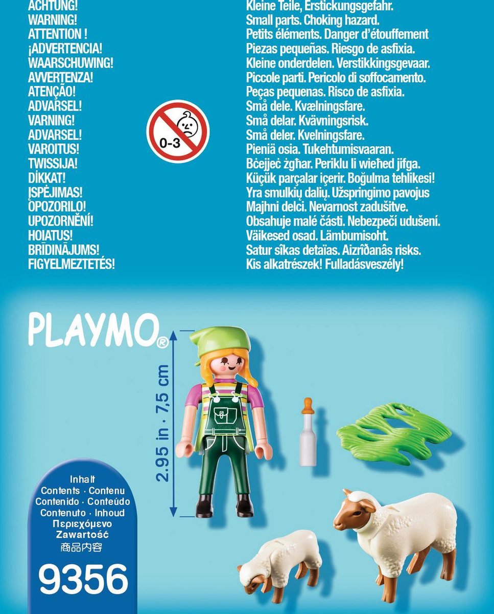 Playmobil 9356 Schapenhoedster - Groen
