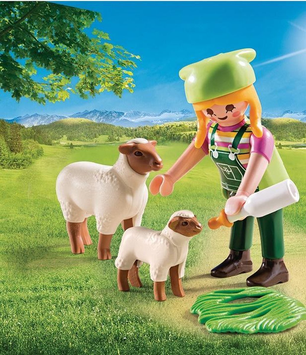 Playmobil 9356 Schapenhoedster - Groen