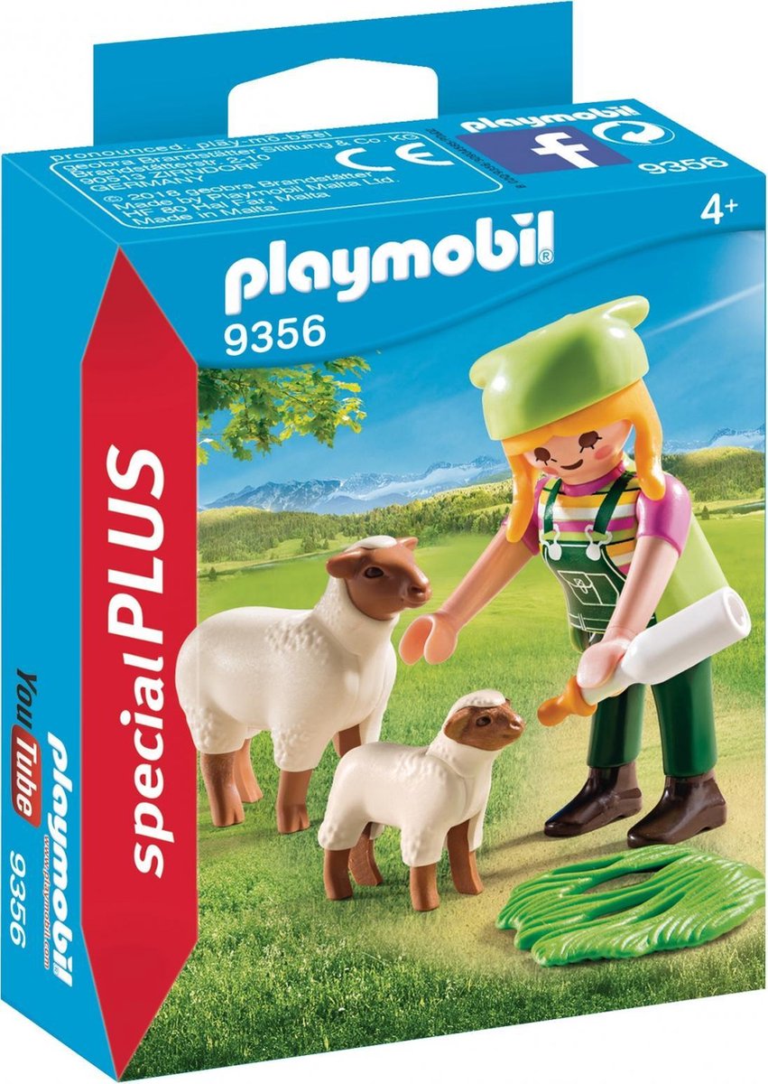 Playmobil 9356 Schapenhoedster - Groen
