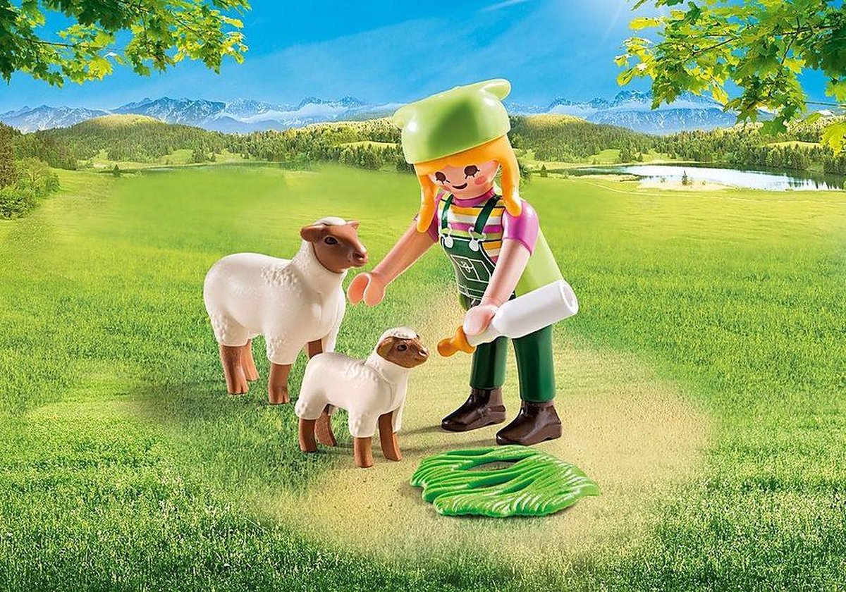 Playmobil 9356 Schapenhoedster - Groen
