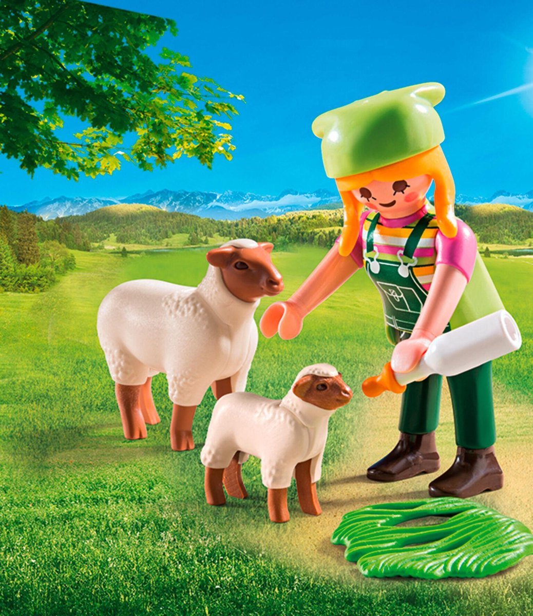 Playmobil 9356 Schapenhoedster - Groen