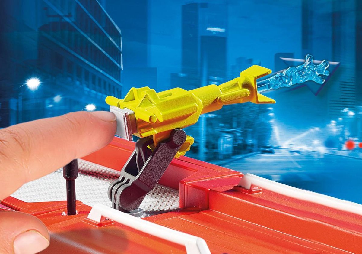 Playmobil 9464 Brandweer Pompwagen - Rood