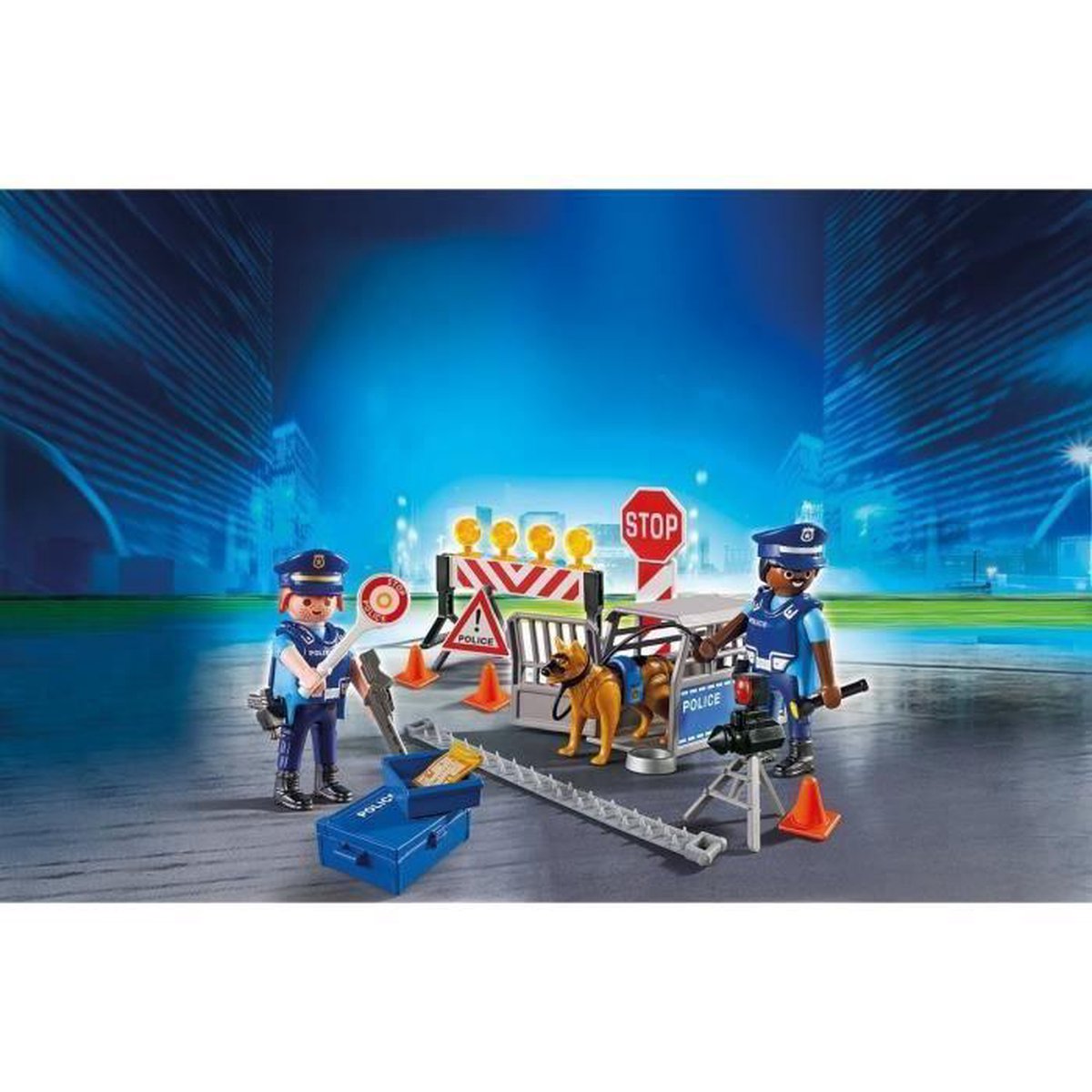 Playmobil 6924 Politie Wegversperring