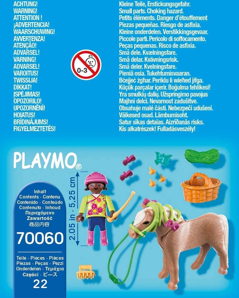 Playmobil 70060 Meisje Met Pony