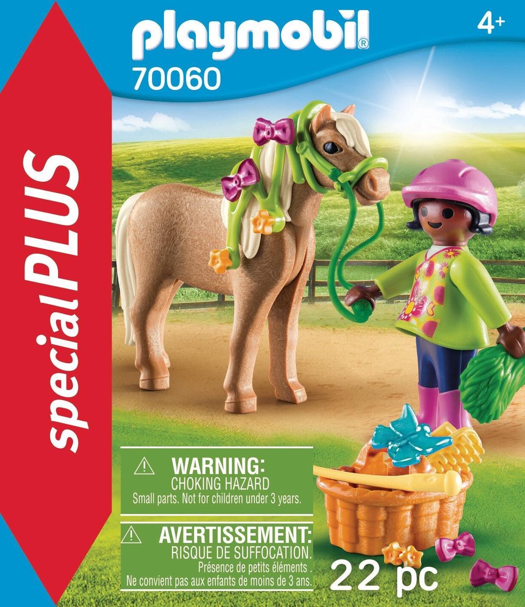 Playmobil 70060 Meisje Met Pony