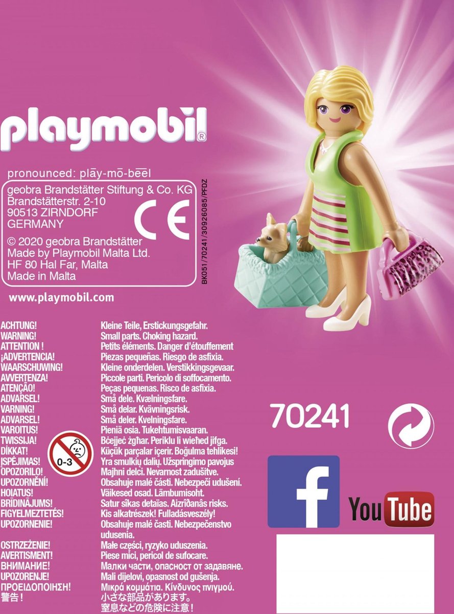 Playmobil 70241 It-Girl Met Chihuahua