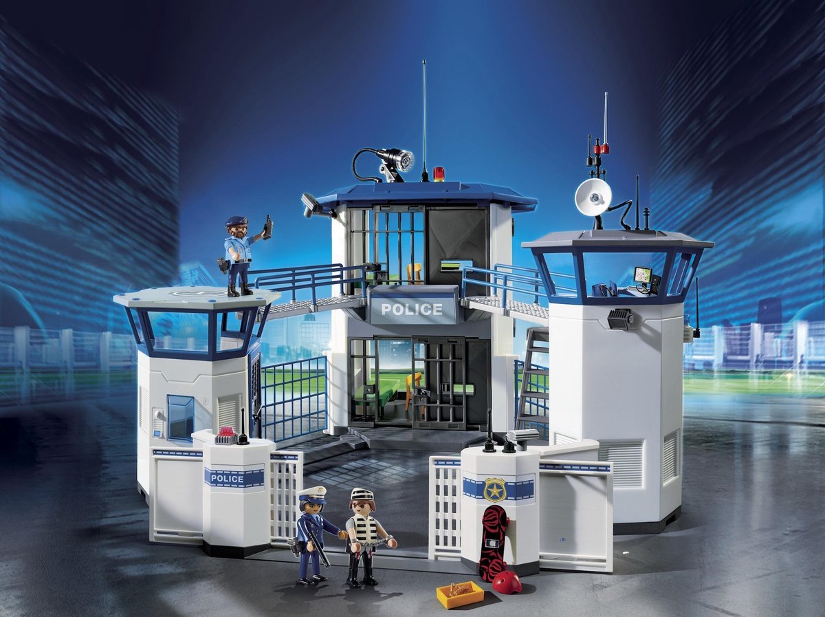 Playmobil 6919 Politiebureau Met Gevangenis