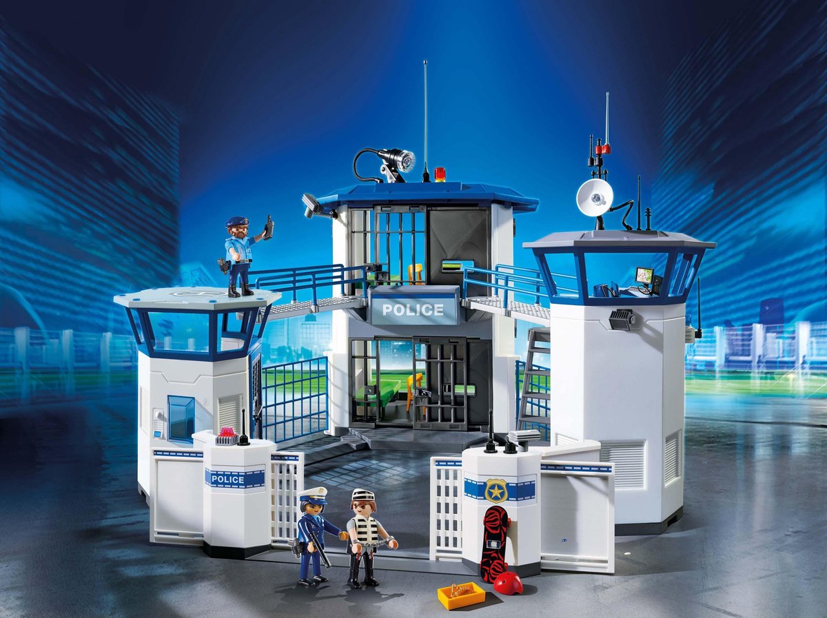 Playmobil 6919 Politiebureau Met Gevangenis