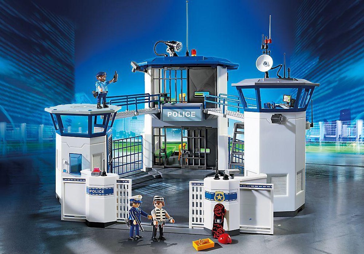 Playmobil 6919 Politiebureau Met Gevangenis