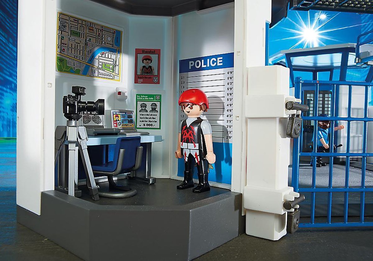 Playmobil 6919 Politiebureau Met Gevangenis
