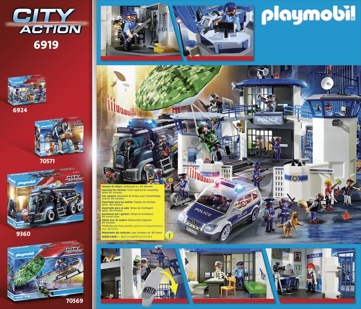 Playmobil 6919 Politiebureau Met Gevangenis