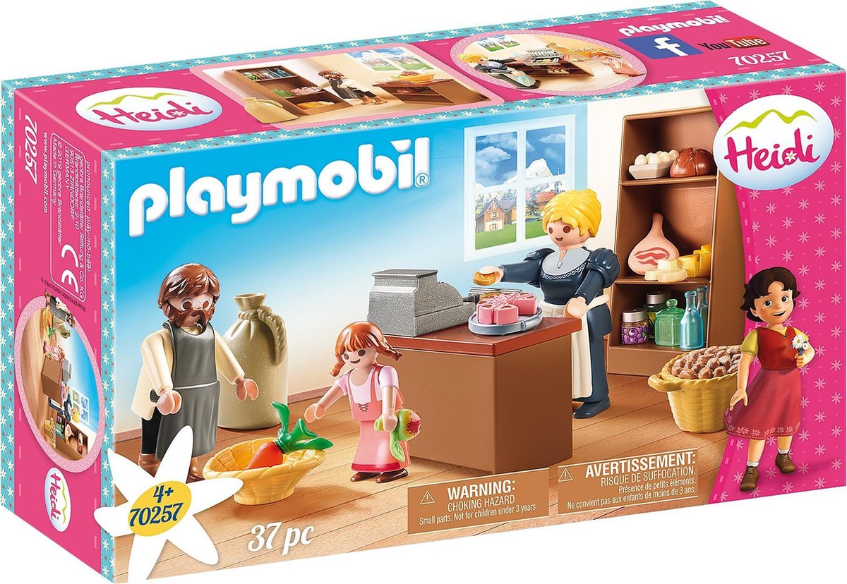 Playmobil 70257 Heidi Buurtwinkel Van De Kellers