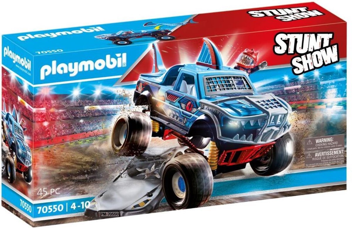 Playmobil 70550 Stuntshow Monster Truck Haai