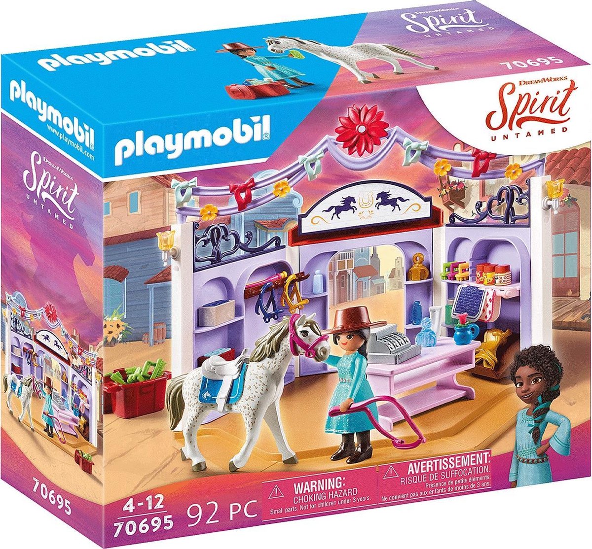 Playmobil 70695 Spirit Miradero Ruitersportwinkel