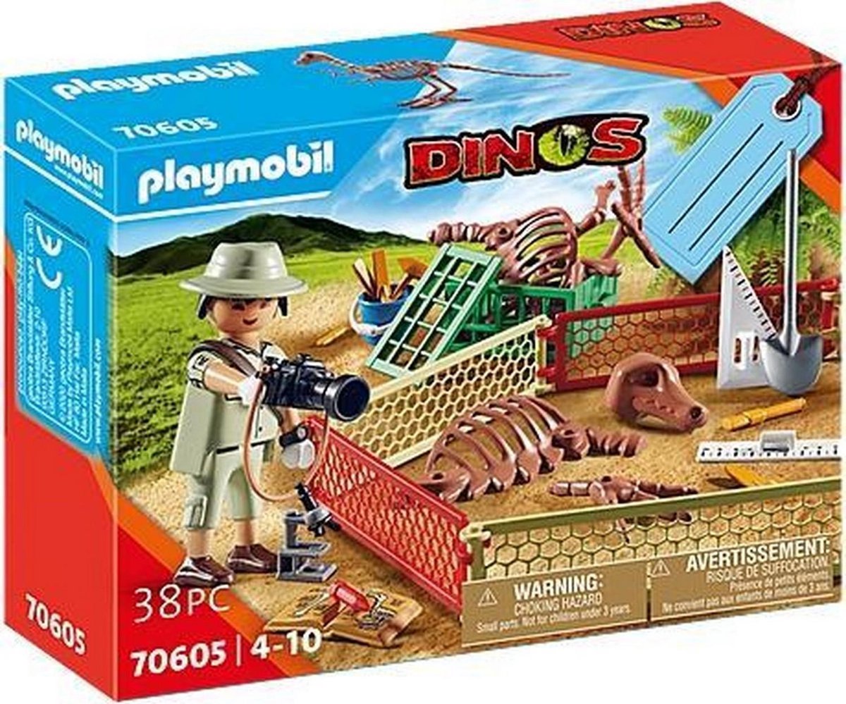 Playmobil 70605 Geschenkset Paleontholoog