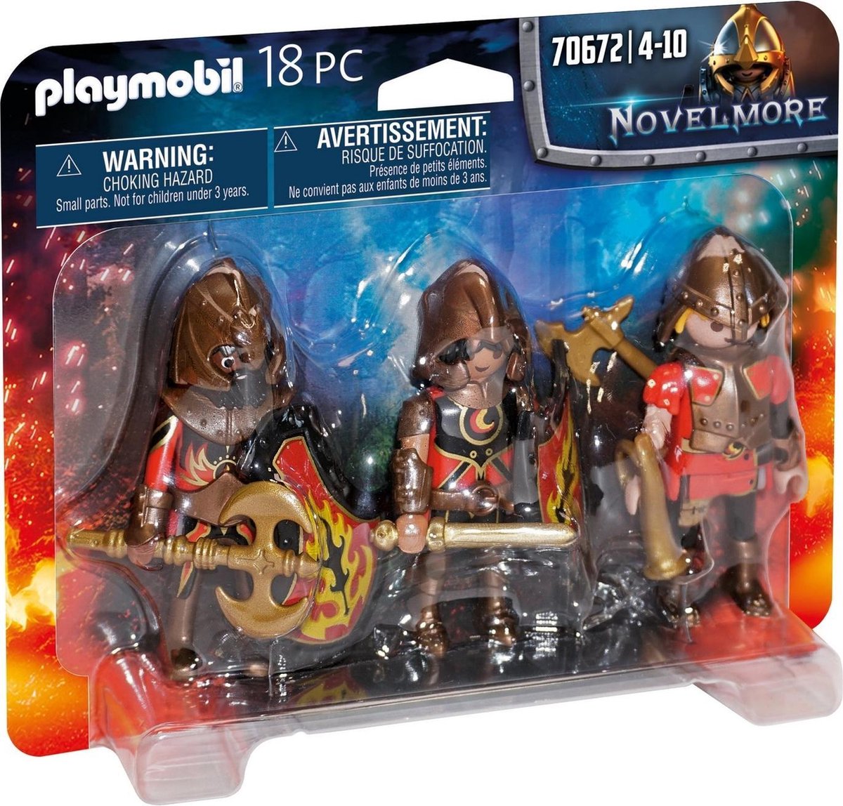 Playmobil 70672 Set Van 3 Burnham Raiders