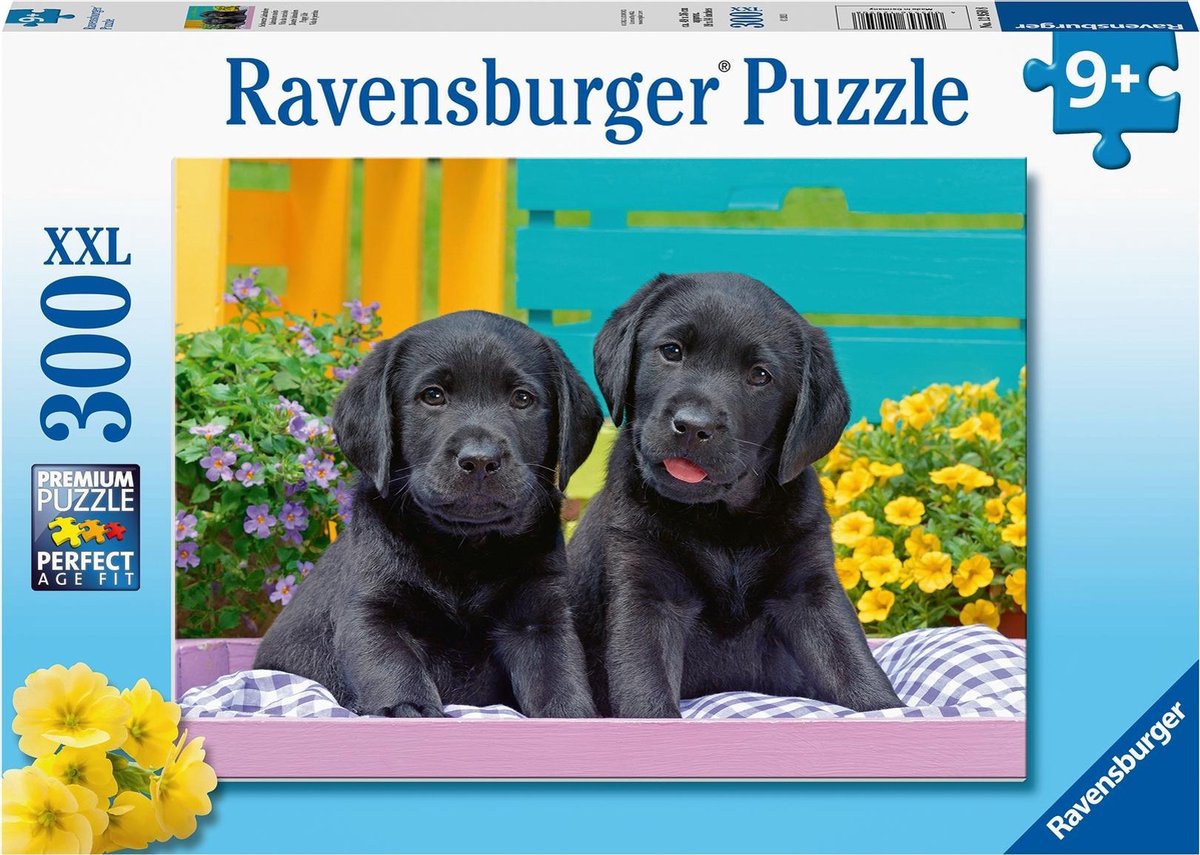 Ravensburger Puzzel Schattige Puppies 300 Stukjes