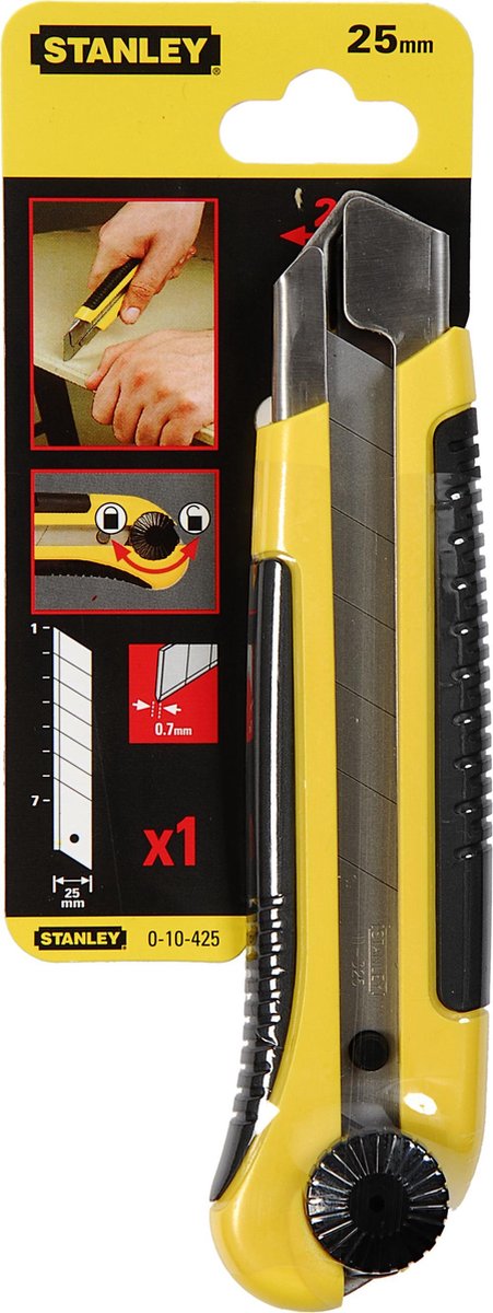 Stanley 0-10-425 Dynagrip afbreekmes - 25mm