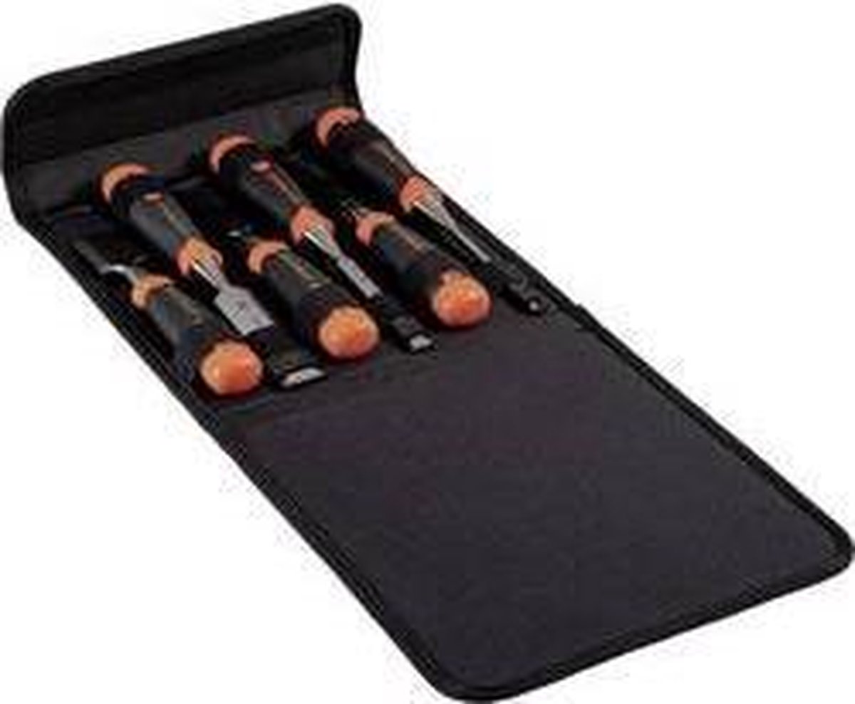 Bahco 434-S6-PP ERGO 6 delig Steekbeitelset