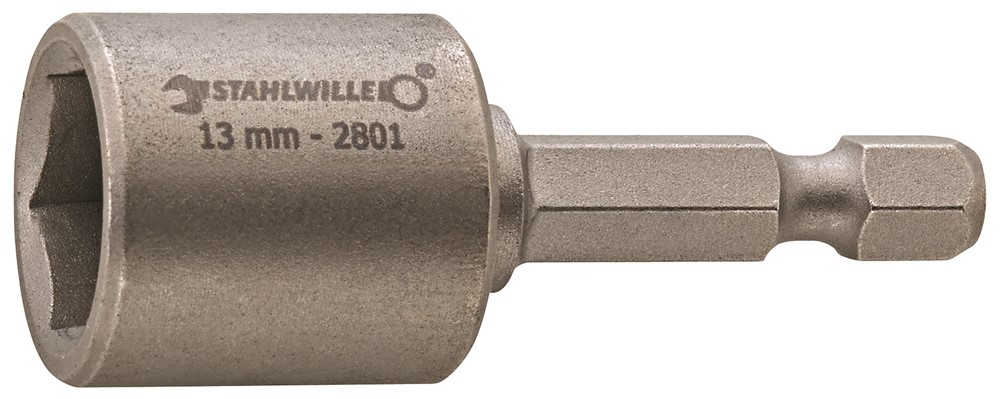 Stahlwille 2801N-10 Magnetische Bitdop - Zeskant - 1/4'' - 10mm (L= 50mm)