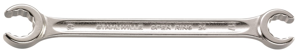 Stahlwille 24-24X27 Open ringsleutel - 24 x 27mm - 266mm