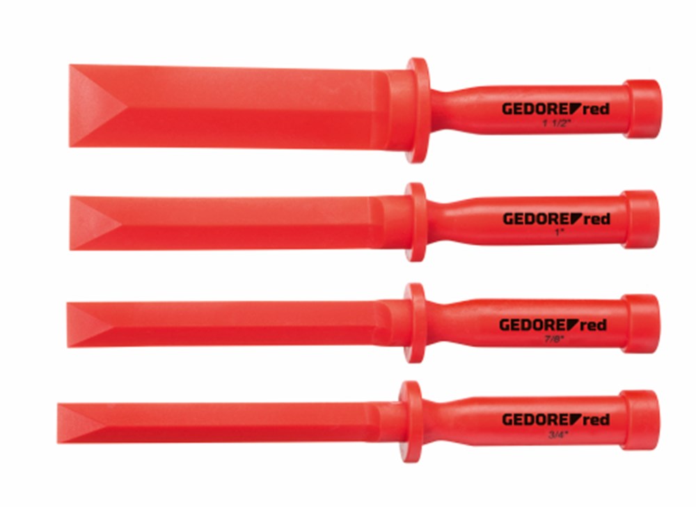 R91901004 4-delige Plastic beitelset 3/4''-1.1/2''