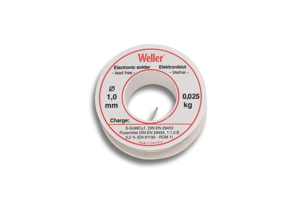 Weller EL 99/1-100 Soldeertin loodvrij - 1mm - 100g