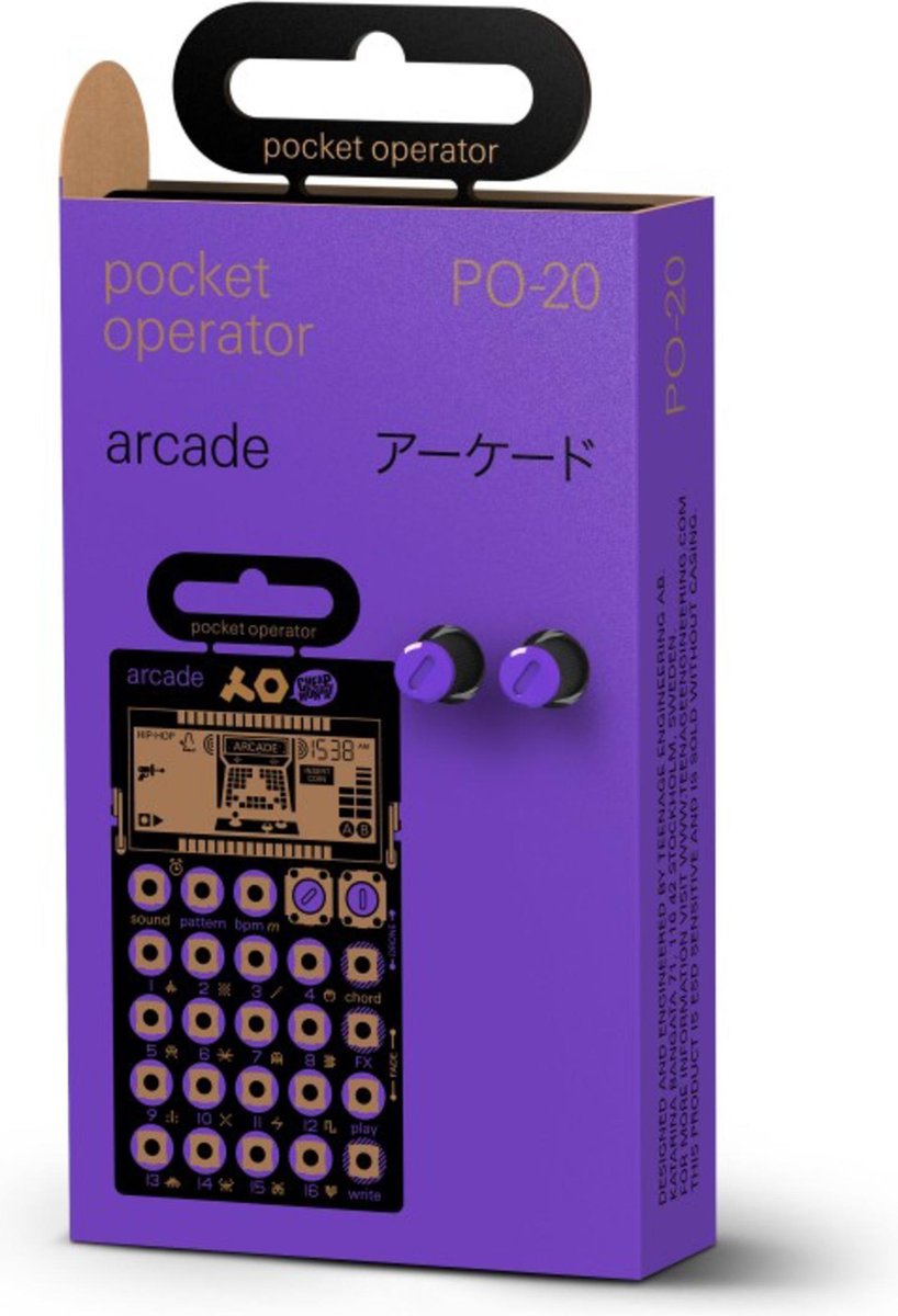 Teenage Engineering PO-20 pocket operator arcade