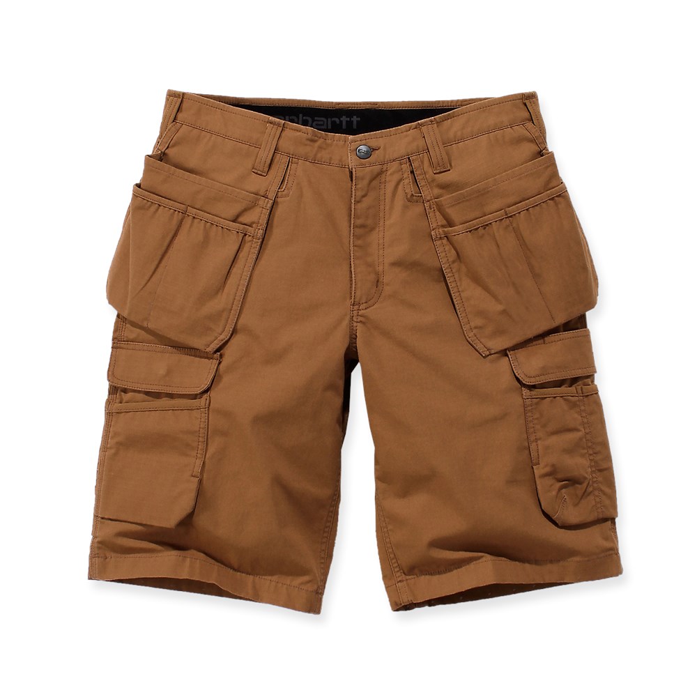 Carhartt 104201 Steel Multipocket Shorts - Relaxed Fit - ® Brown - W34