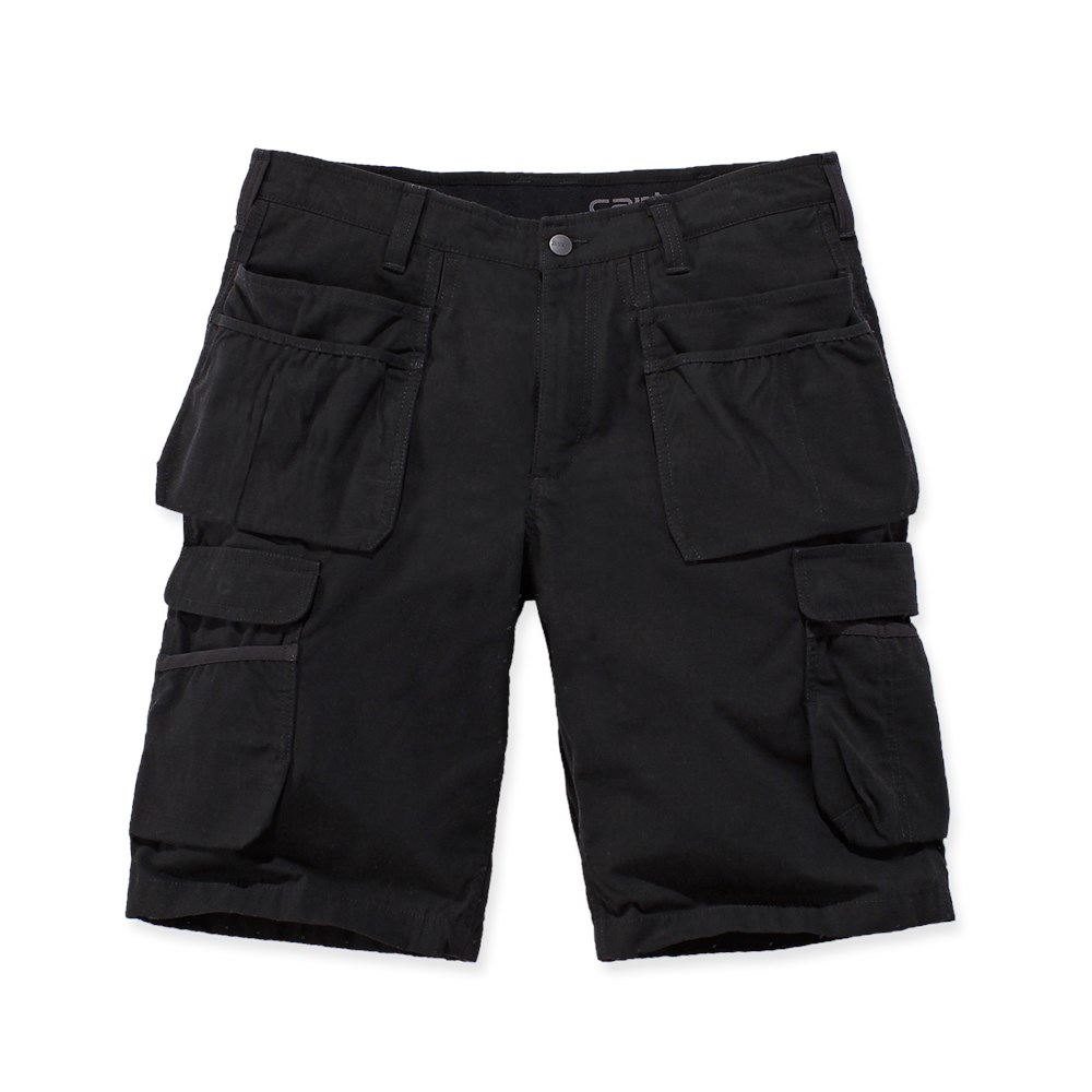 Carhartt 104201 Steel Multipocket Shorts - Relaxed Fit - Black - W38