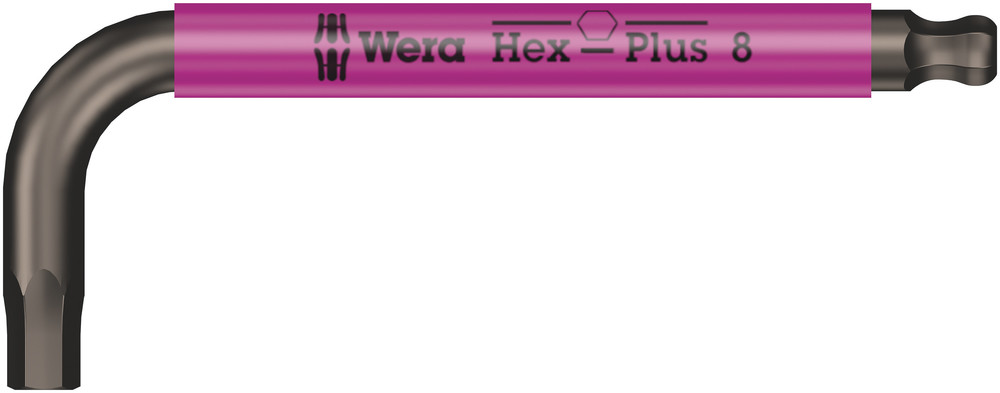 Wera 05022671001 Stiftsleutel Multicolour - Hex-Plus - 2,5 x 63mm