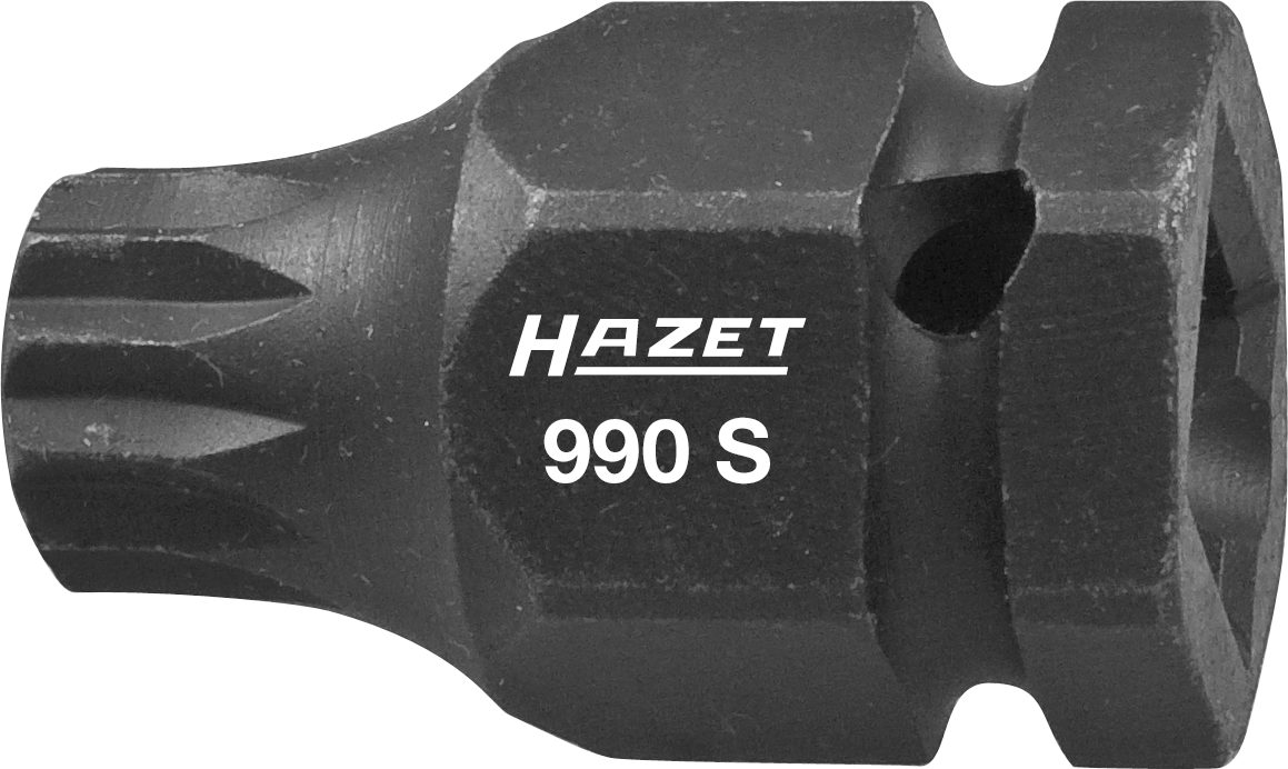 Hazet 990S-16 Krachtdopsleutelbit - 1/2'' zeskant 24 mm - XZN - 43 mm - 16mm