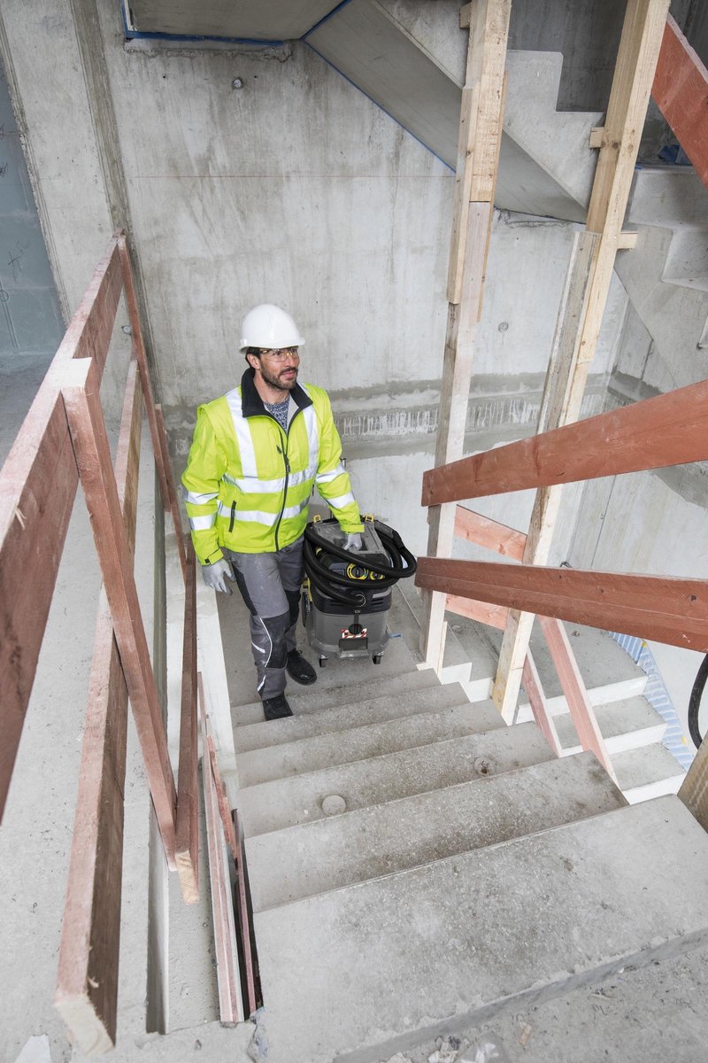 Kärcher Professional NT 30/1 Tact Te M Bouwstofzuiger - 1380W - 30L