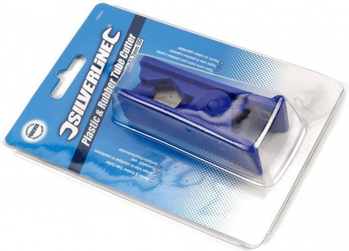 Silverline line 760004 Plastic en rubber pijpsnijder - 3-12,7mm - Silver
