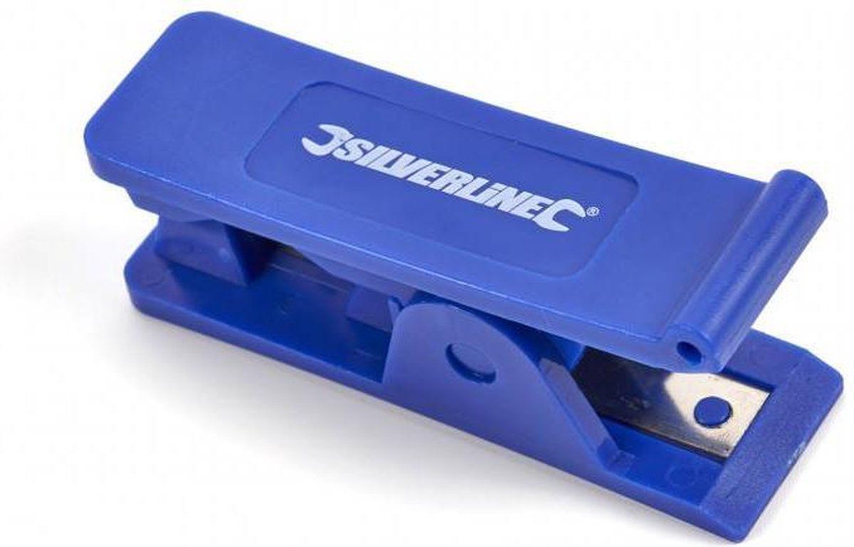 Silverline line 760004 Plastic en rubber pijpsnijder - 3-12,7mm - Silver
