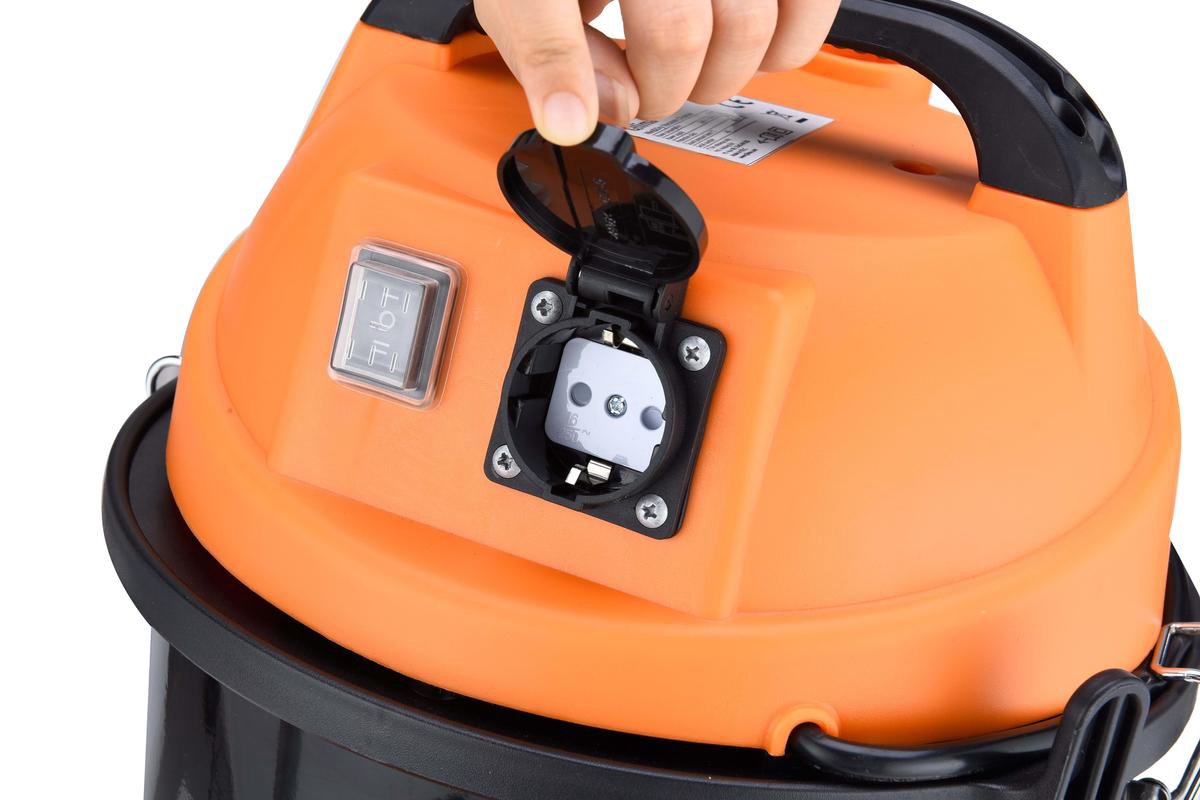 Qlima WDZ 530 Bouwstofzuiger - 1500W - 15L - Oranje