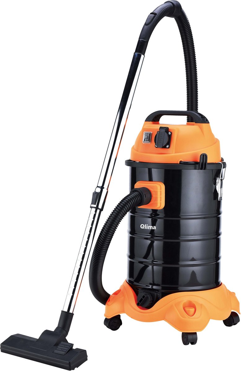 Qlima WDZ 530 Bouwstofzuiger - 1500W - 15L - Oranje